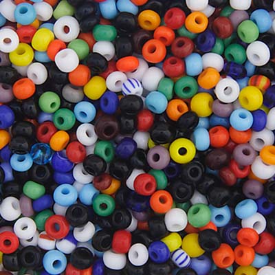 Czech Seed Bead 8/0 22g Vial Opaque ASSORTED