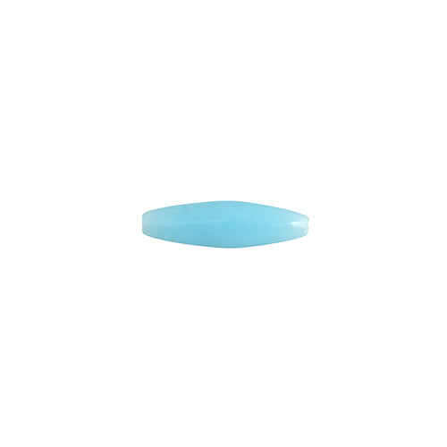 Spaghetti 19x6mm Opaque Light Blue