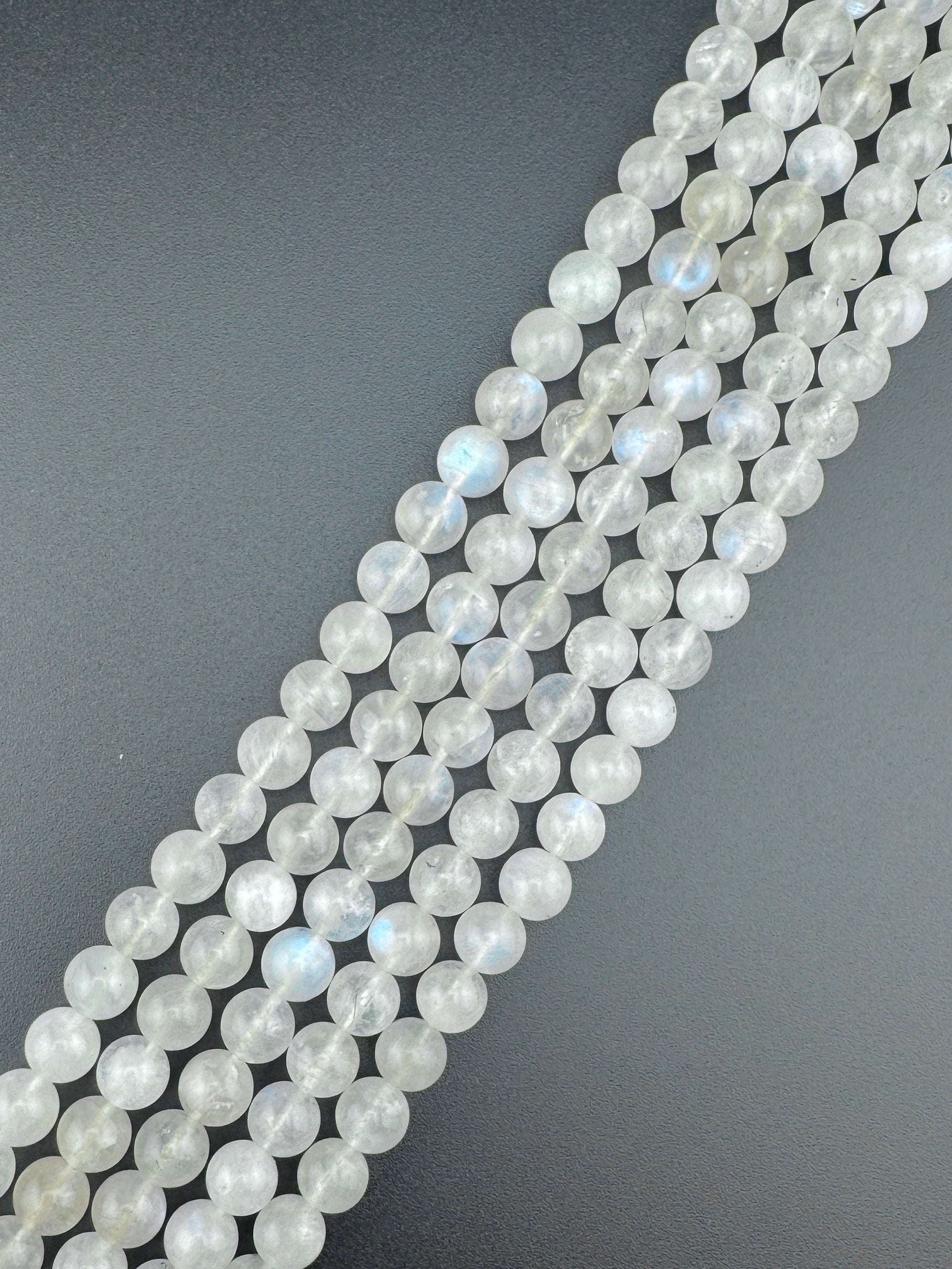 Rainbow Moonstone Bracelet Available in 6mm, 8mm Sizes