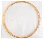 Metal Rings 16in (40.7cm) Brass 10pcs