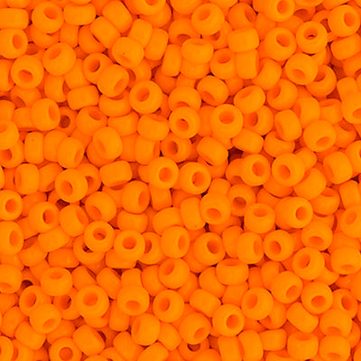 Miyuki Seed Beads 8/0 Orange Mandarin Opaque