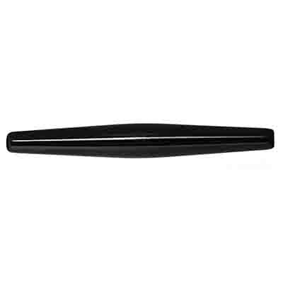 Acrylic Hairbone Pipe 3in Jet Black (8pcs)