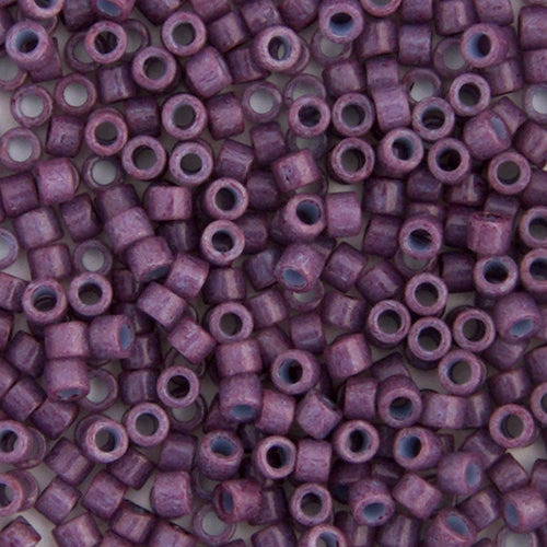 Delica Bead 11/0  Dark Mauve Opaque