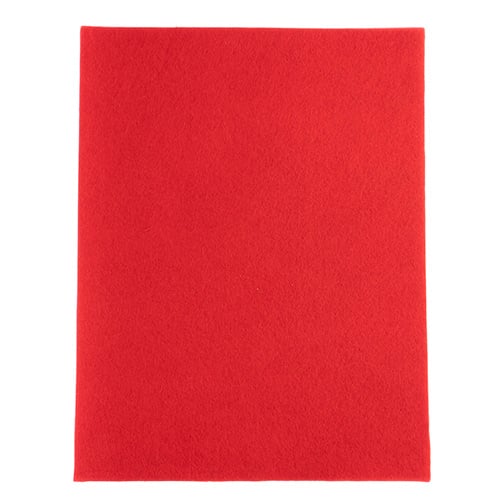 GoodFelt Beading Foundation 1.5mm 8.5x11in 4pcs Red