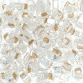 Czech Seed Bead 2/0 22g Vial Silver Lined  CRYSTAL
