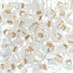 Czech Seed Bead 2/0 22g Vial Silver Lined  CRYSTAL