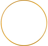 Metal Rings 5in (12.7cm) Brass 1pcs