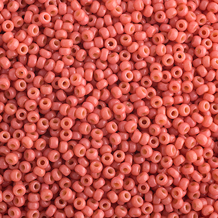 Miyuki Seed Beads 11/0 Dark Salmon Pink Opaque Duraco