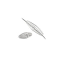 Spaghetti 19x6mm Transparent Crystal