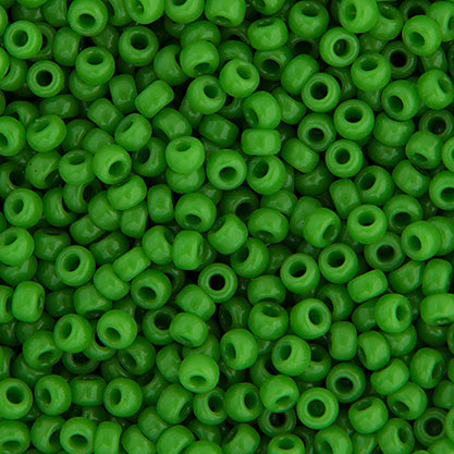 Miyuki Seed Beads 15/0 Green Pea Opaque