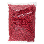 Spaghetti 19x6mm Opaque Red