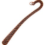 Bookmark Mini Hammered 8cm Ant. Copper LF/NF 10pcs