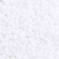 Czech Seed Bead 10/0 22g Vial Opaque WHITE