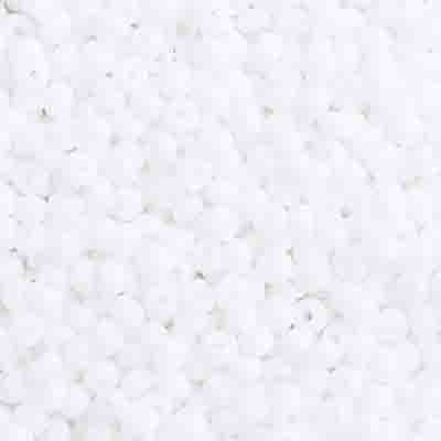 Czech Seed Bead 10/0 22g Vial Opaque WHITE