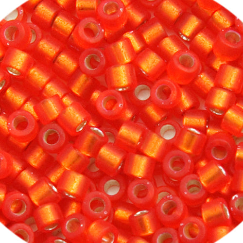 Delica Bead 11/0  Dark Orange Semi-Matte