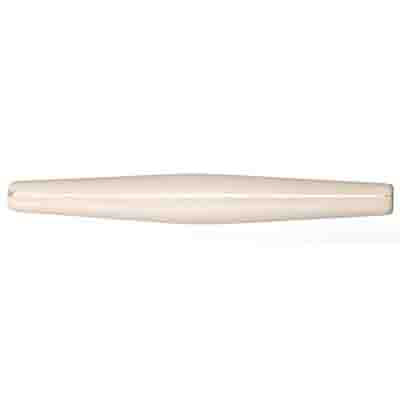 Acrylic Hairbone Pipe 3in Bone White