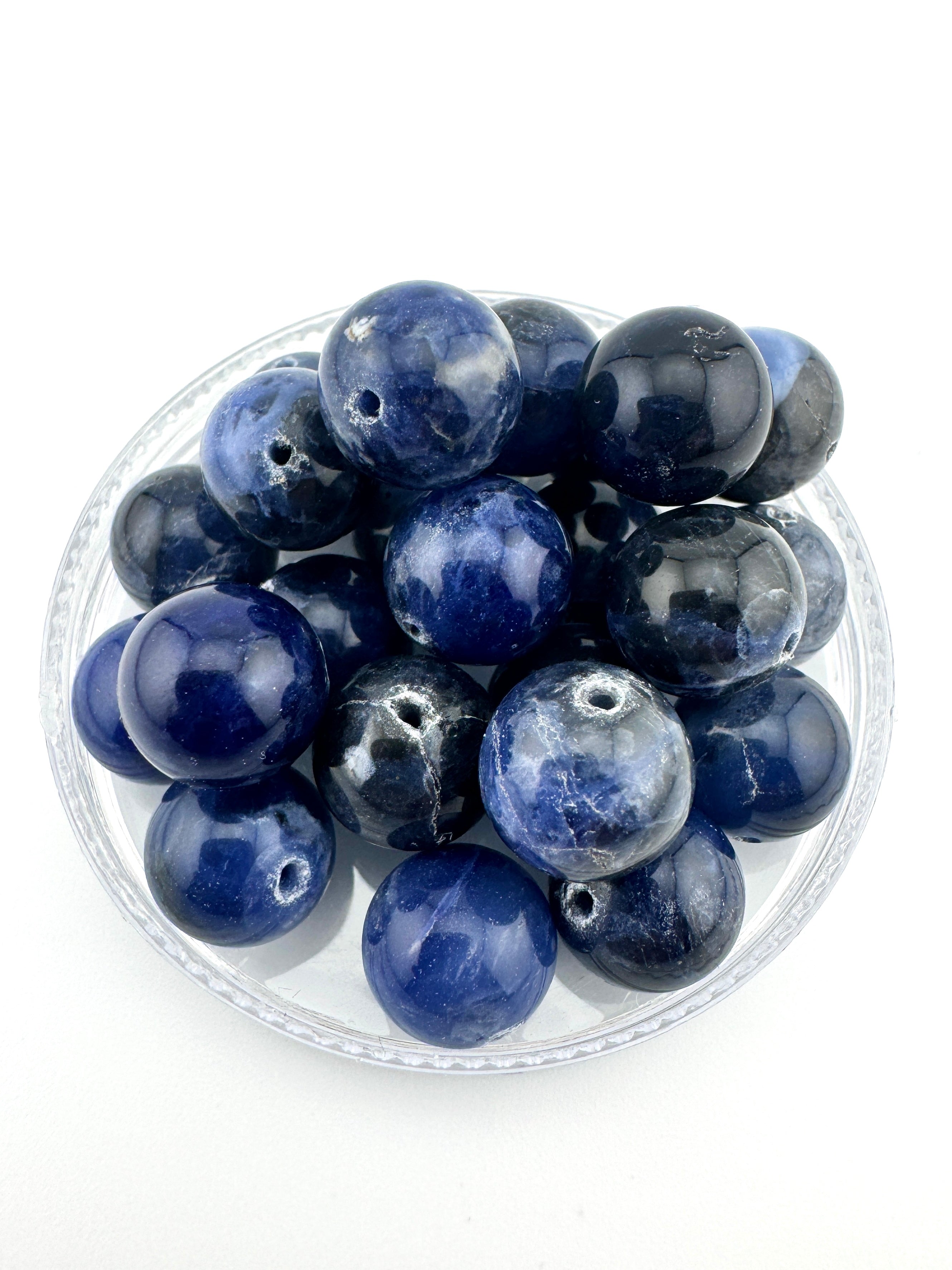 Sodalite Bracelet Available in 6mm, 8mm, 10mm, 12mm, 14mm Sizes