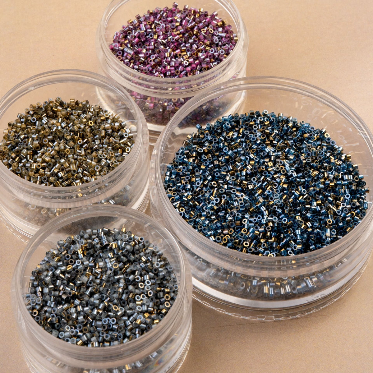 Cylin Bead 11/0 25g Bag Gilded Halo Dark Sapphire