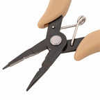 Beader's All-in-One Pliers : Round nose, chain nose, Crimper & Cutter