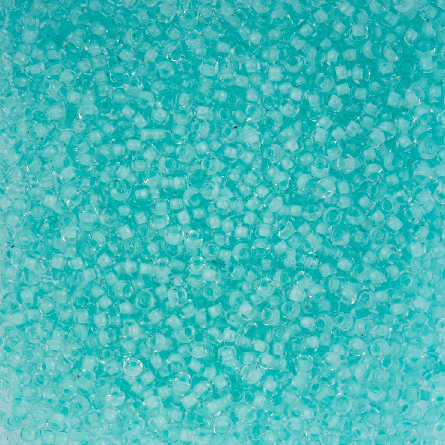 Czech Seed Beads apx. 22g Vial 10/0 C/L Light Mint Terra Color