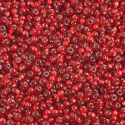 Czech Seed Beads 10/0 S/L Light Red 250g