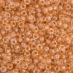 Miyuki Seed Bead 6/0 apx.22g Crystal Sparkling Metallic Gold Lined