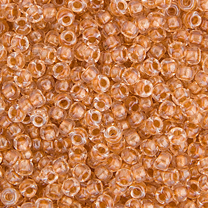 Miyuki Seed Bead 6/0 apx.22g Crystal Sparkling Metallic Gold Lined