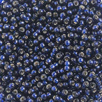 Miyuki Seed Bead 15/0 apx 22g Duracoat Navy Blue Dyed S/L