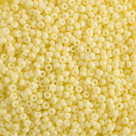 Miyuki Seed Bead 15/0 apx.22g Lemon Silk Opaque Duracoat