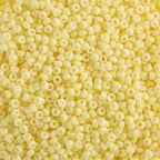 Miyuki Seed Bead 15/0 apx.22g Lemon Silk Opaque Duracoat