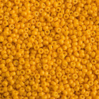 Miyuki Seed Bead 15/0 apx.22g Yellow Marigold Opaque Duracoat