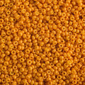 Miyuki Seed Bead 15/0 apx.22g Cheddar Orange Opaque Duracoat