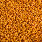 Miyuki Seed Bead 15/0 apx.22g Cheddar Orange Opaque Duracoat