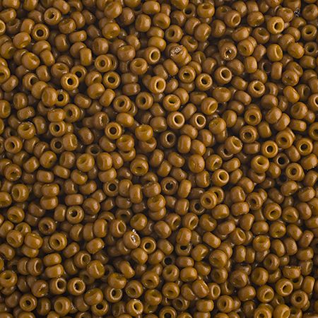Miyuki Seed Bead 15/0 apx.22g Nutmeg Opaque Duracoat