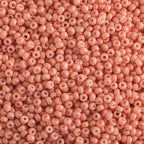 Miyuki Seed Bead 15/0 apx.22g Medium Salmon Pink Opaque Duracoat