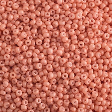 Miyuki Seed Bead 15/0 apx.22g Medium Salmon Pink Opaque Duracoat