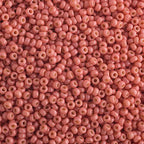 Miyuki Seed Bead 15/0 apx.22g Dark Salmon Pink Opaque Duracoat
