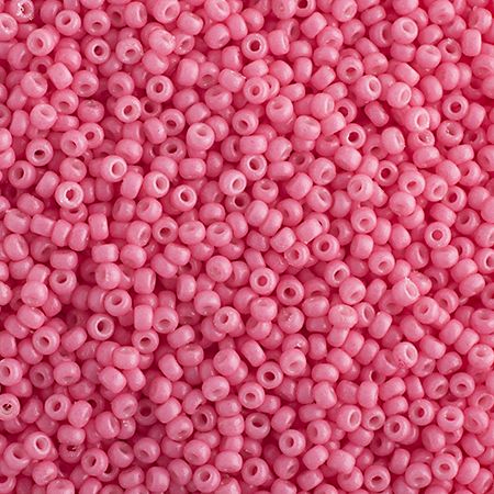 Miyuki Seed Bead 15/0 apx.22g Bubble Gum Pink Opaque Duracoat