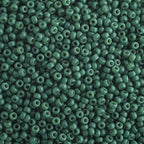 Miyuki Seed Bead 15/0 apx.22g Spanish Palms Green Opa.Duracoat