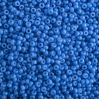 Miyuki Seed Bead 15/0 apx.22g Cornflower Blue Opaque Duracoat