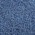 Miyuki Seed Bead 15/0 apx 22g Frosted Glazed/ Rainbow Blue Sapphire Matte AB