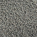 Miyuki Seed Bead 15/0 apx 22g Frosted Glazed/ Rainbow Grey Matte AB