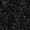 Cylin Bead 11/0 25g Bag Opaque Black