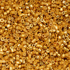 Cylin Bead 11/0 25g Bag Gold AB