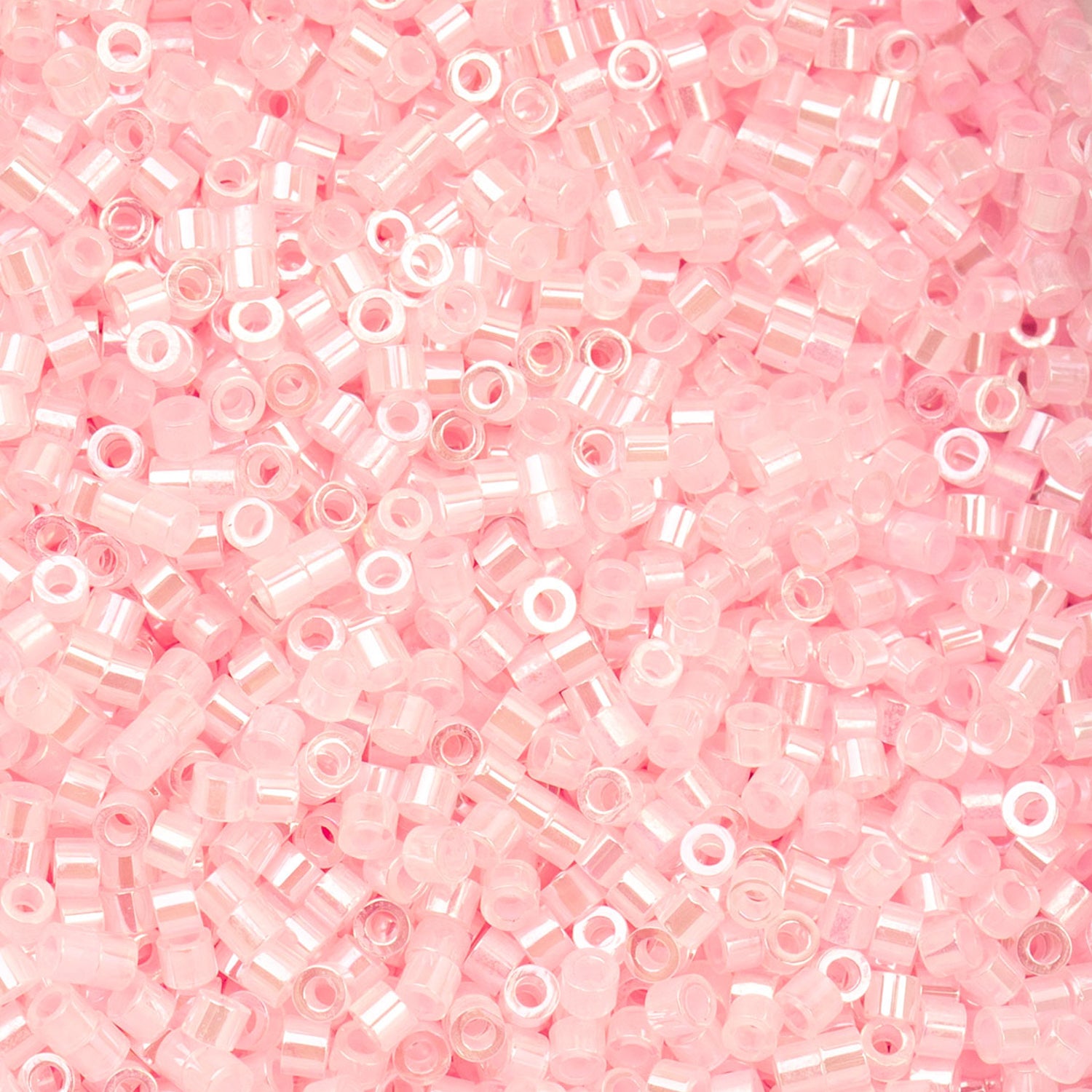 Cylin Bead 11/0 25g Bag Light Crystal Pink Ceylon
