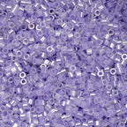 Cylin Bead 11/0 25g Bag Crystal Purple Lined Ceylon