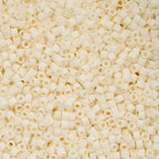Cylin Bead 11/0 25g Bag Cream Matte Glazed Luster