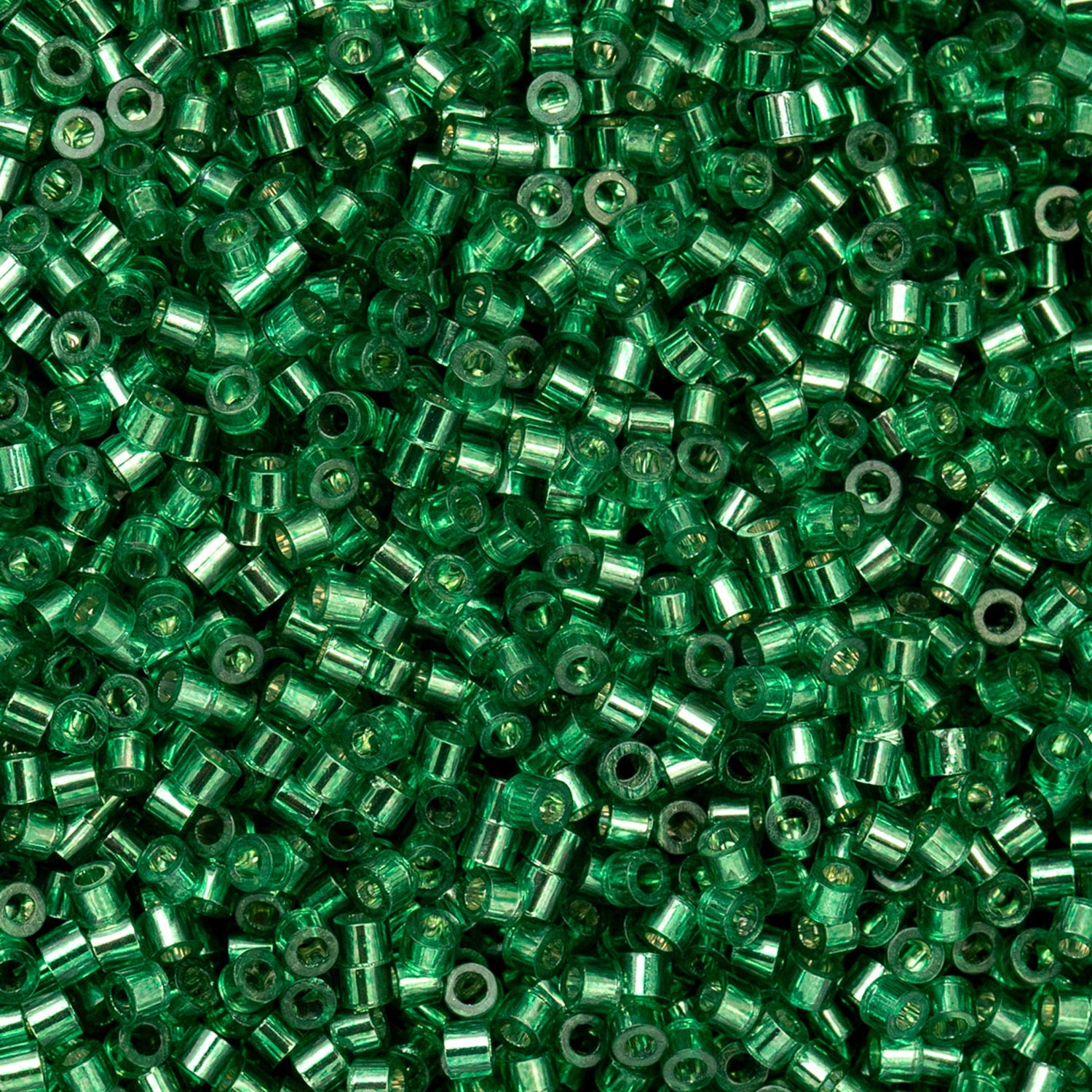 Cylin Bead 11/0 25g Bag Emerald S/L