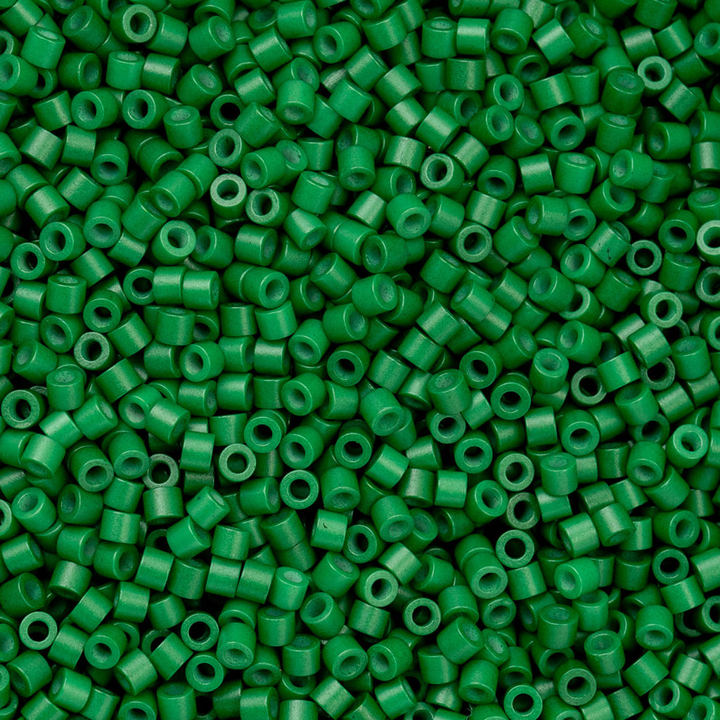 Cylin Bead 11/0 25g Bag Opaque Jade Green