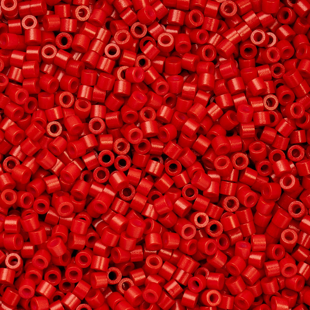 Cylin Bead 11/0 25g Bag Opaque Red